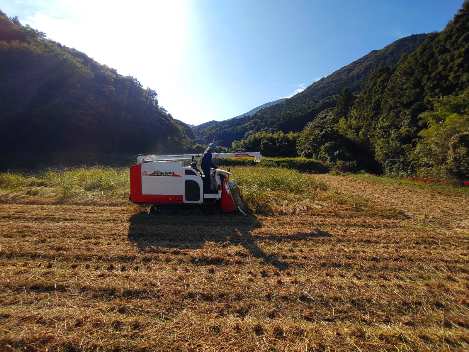 1枚（ひとつのほ場）終わったらまた次へ